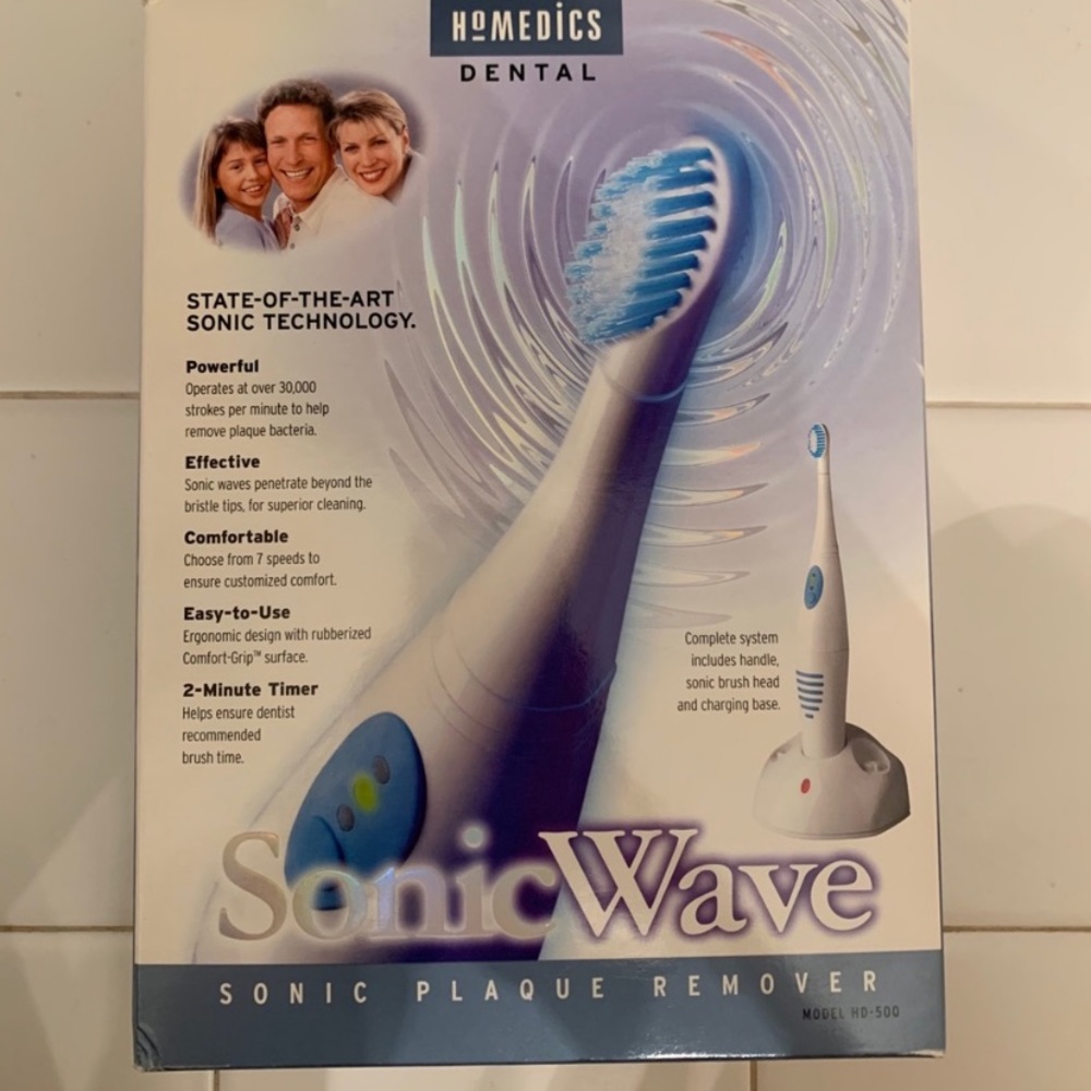 Homedics SonicWave Electric Toothbrush